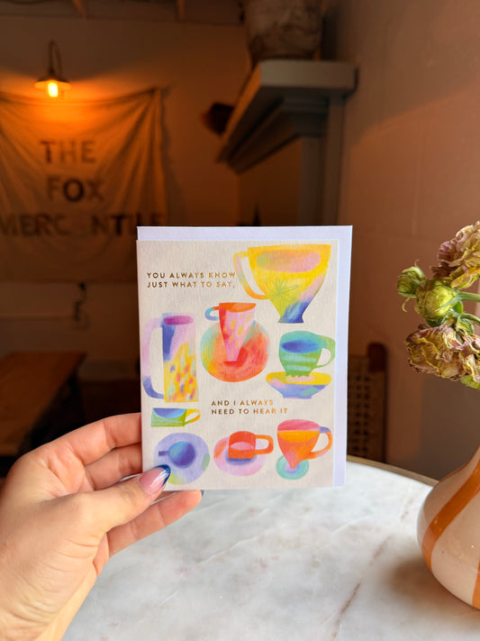 Need to Hear Greeting Card