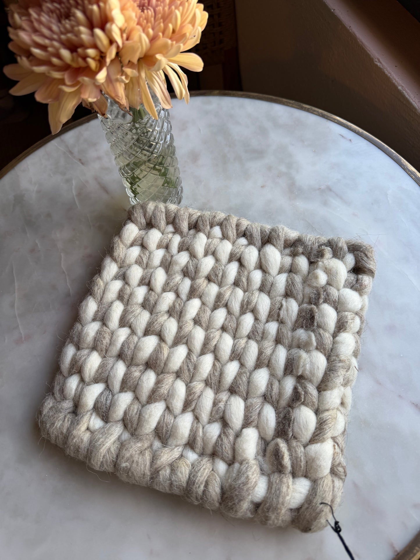 Braid Felt Wool Trivet