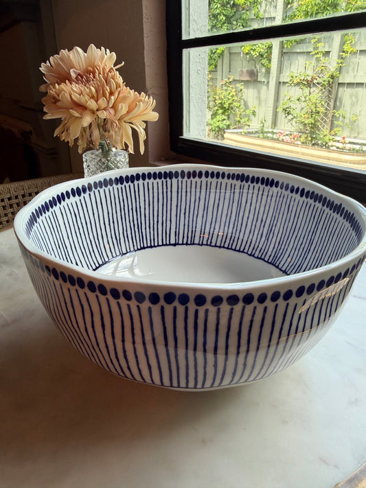 Sprout Stamped Mixing Bowl