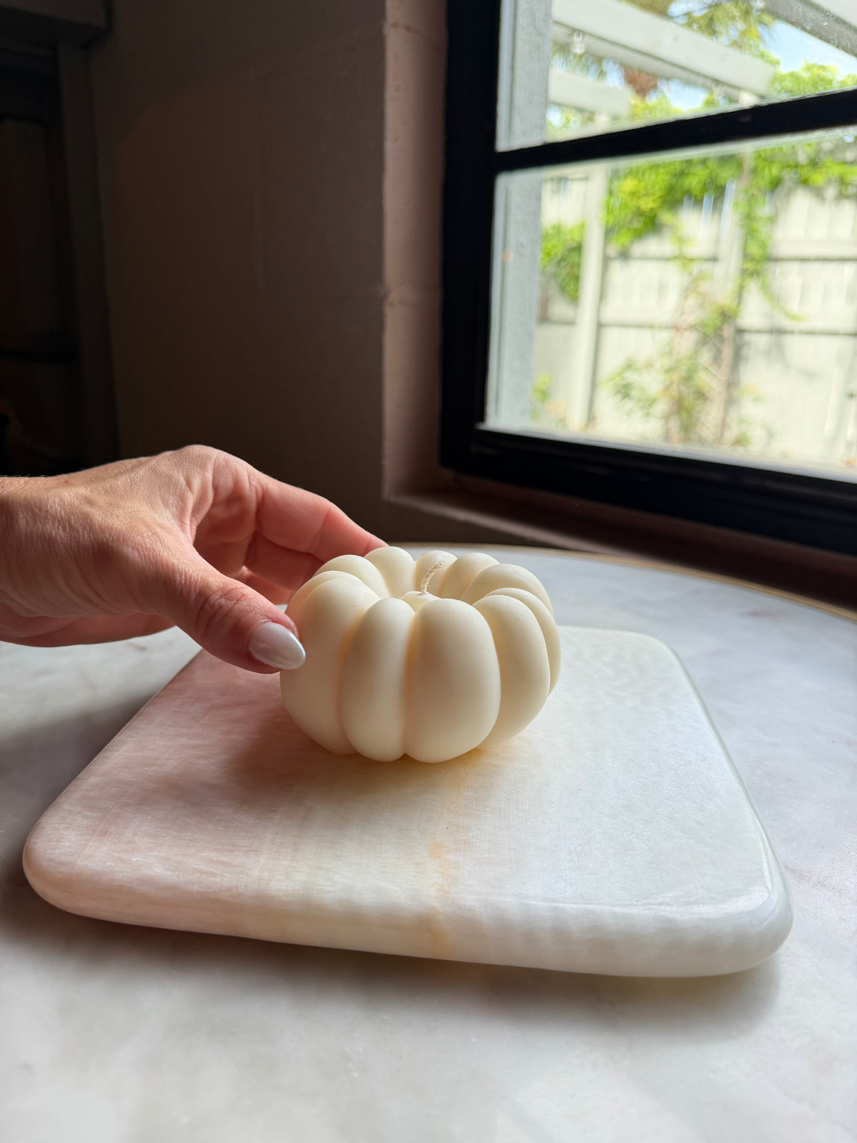 Autumn Sculpted Soy Candle