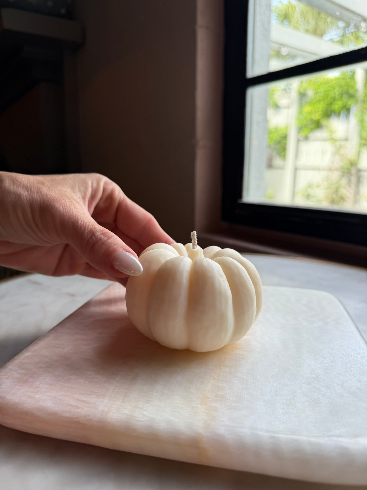 Autumn Sculpted Soy Candle