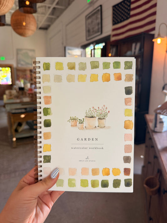 Garden Watercolor Workbook