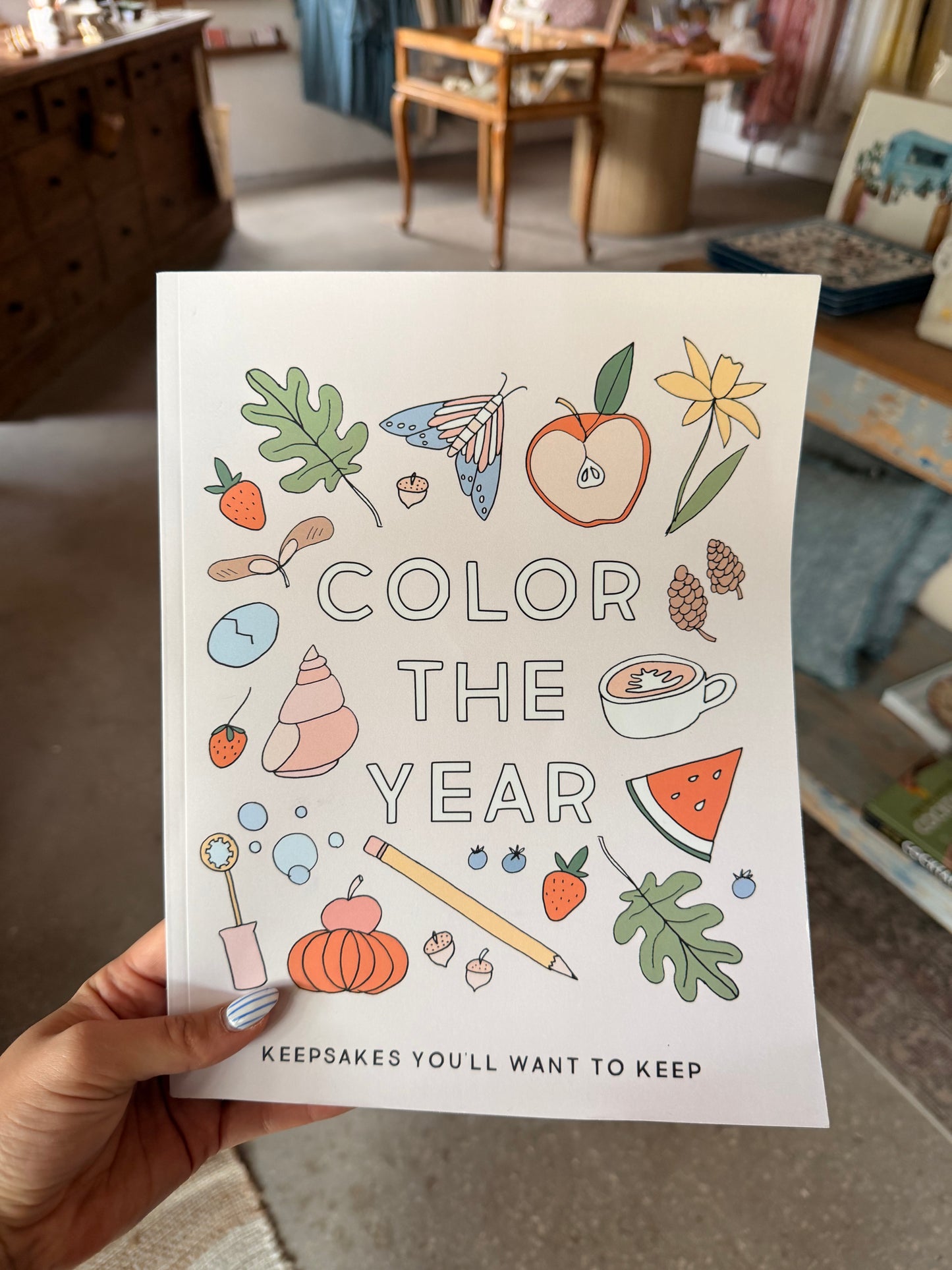 Color the Year: Coloring Book