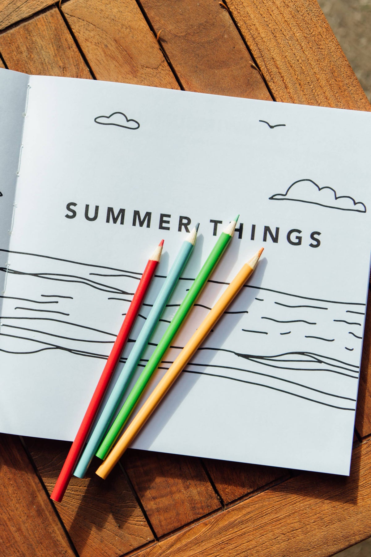 Summer Things: How to Draw Books for Kids (Summer Activity)
