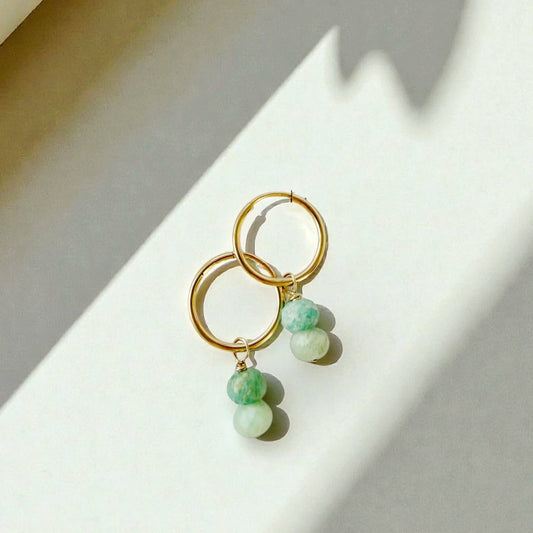 Palm Hoop Earrings