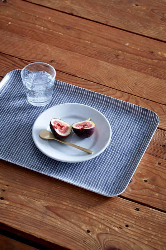 Fog Grey Linen Tray