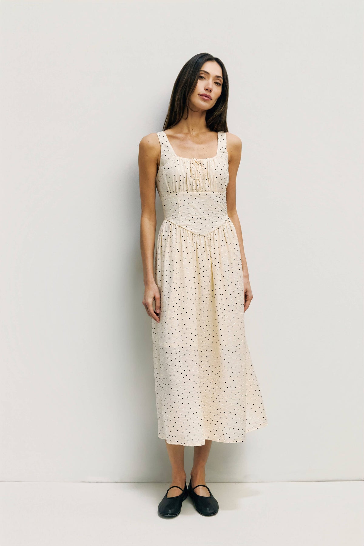 Melinda Polka Dot Dress