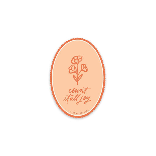 Count It All Joy Sticker