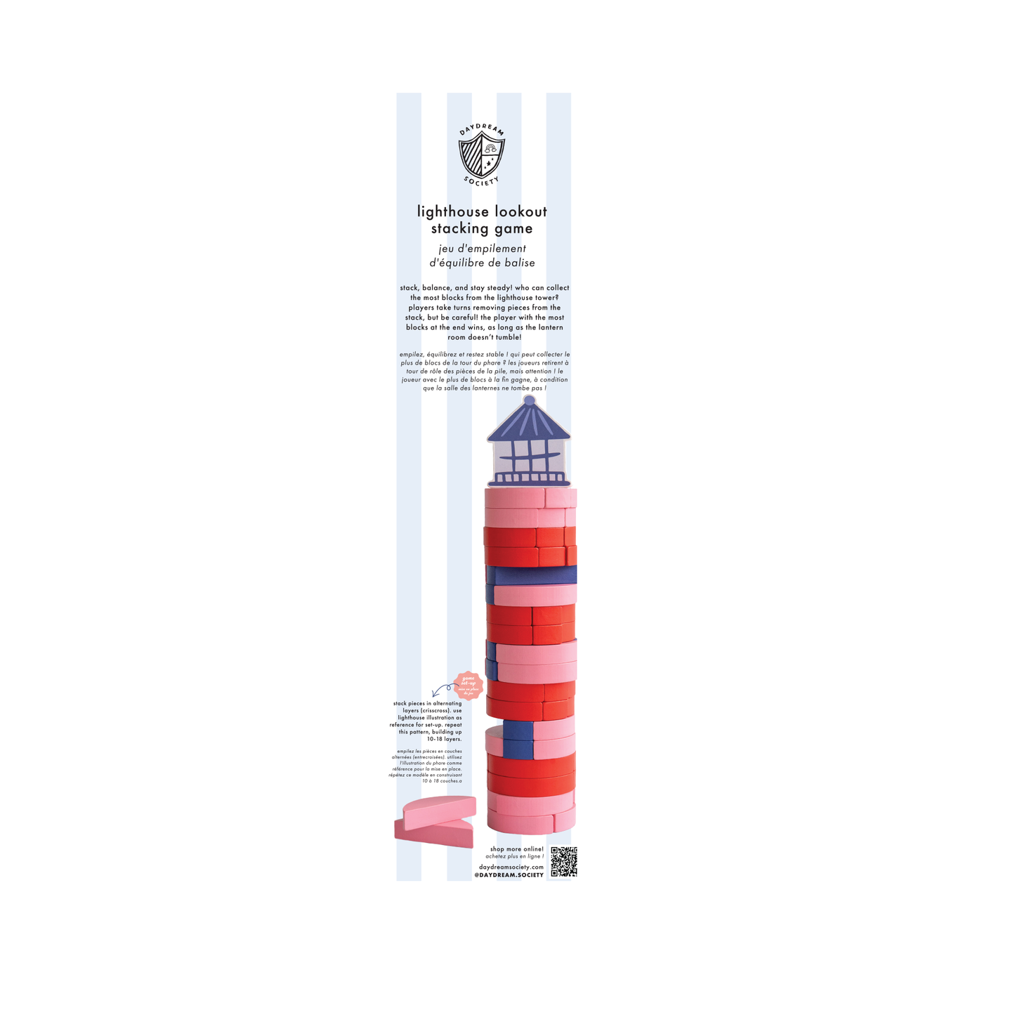 Lighthouse Lookout Stacking Game