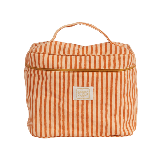 Vitamin Sea Stripes Vanity Pouch