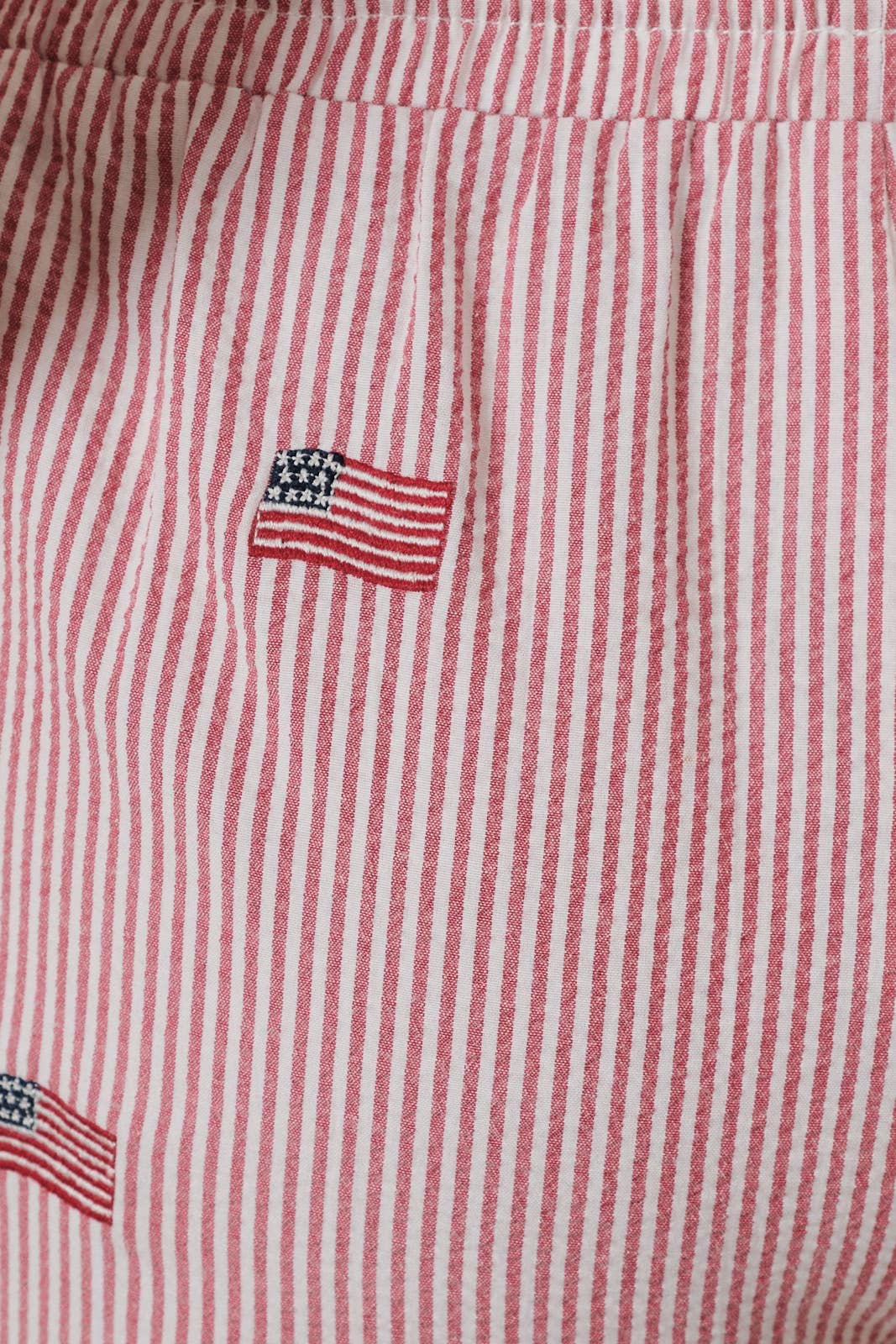 Americana Seersucker Shorts