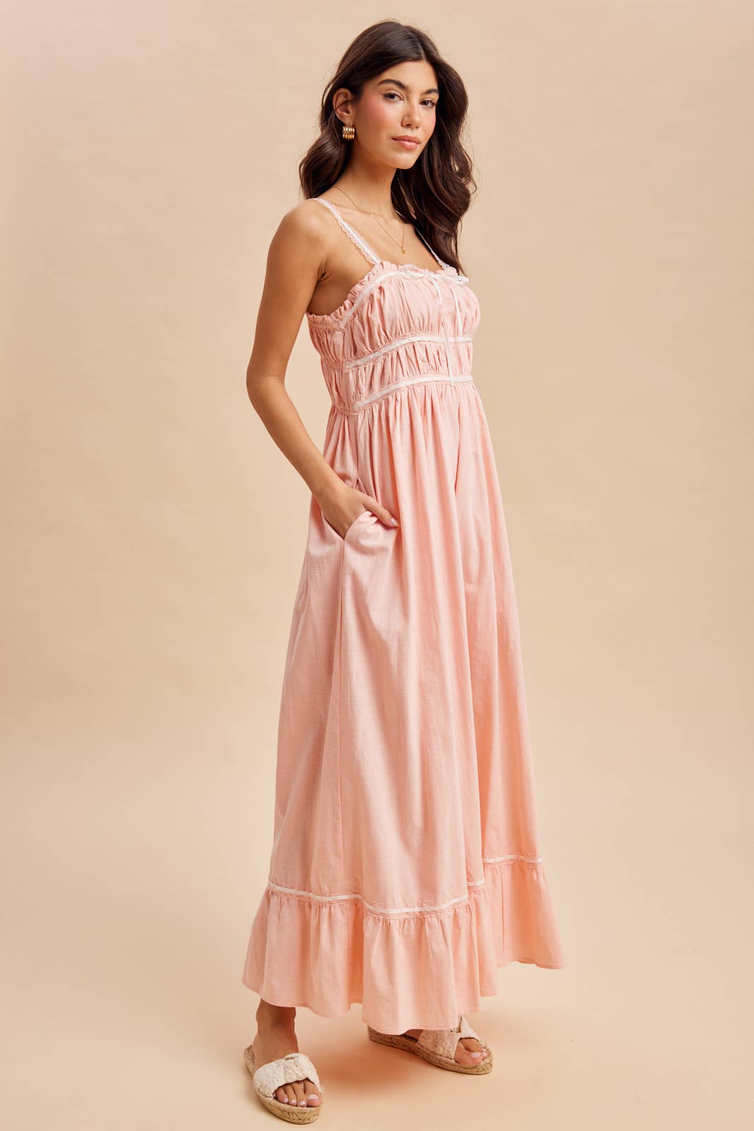 Magnolia Lace Maxi Dress