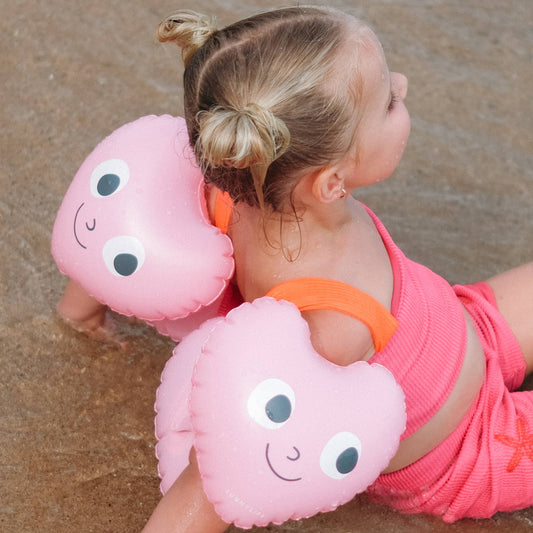 Inflatable Arm Band Poppy the Peach Red