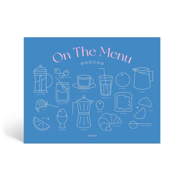 On The Menu Weekly Meal Planner & Grocery List