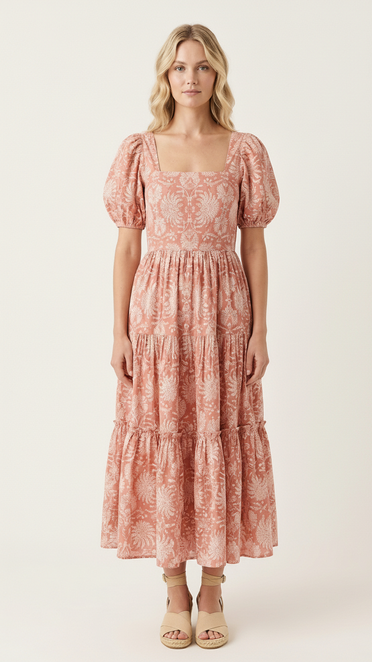 Rose Palm Dress
